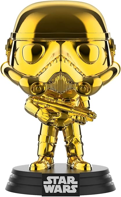 funko pop star wars gold chrome