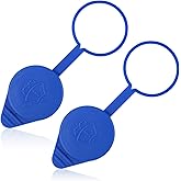 2pcs Windshield Washer Reservoir Cap, Washer Fluid Cap Leakage Protection Windshield Wiper Fluid Cap Car Prats Windshield Was
