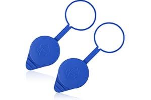 2pcs Windshield Washer Reservoir Cap, Washer Fluid Cap Leakage Protection Windshield Wiper Fluid Cap Car Prats Windshield Was