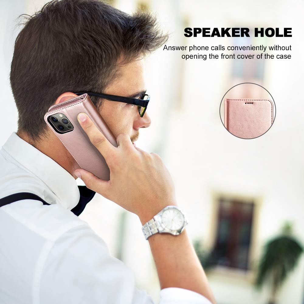 ICARER Wallet Case for iPhone 12 Pro Max - Image 5