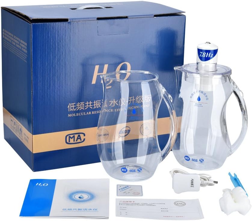 7.8Hz Low Frequency Water Molecular Activator Equipment/Spin Quantum Resonance Water Pitcher