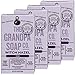 The Grandpa Soap Company Witch Hazel Bar Soap - Gently Tones Skin, With Witch Hazel and Lavender, Provides a Relaxing Effect, Vegan, For Face and Body, 4.25 Oz, 4 Pack