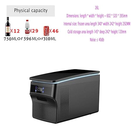 YIWANGO Portátil Refrigerador 26L para Camping Viaje Picnic Nevera ...