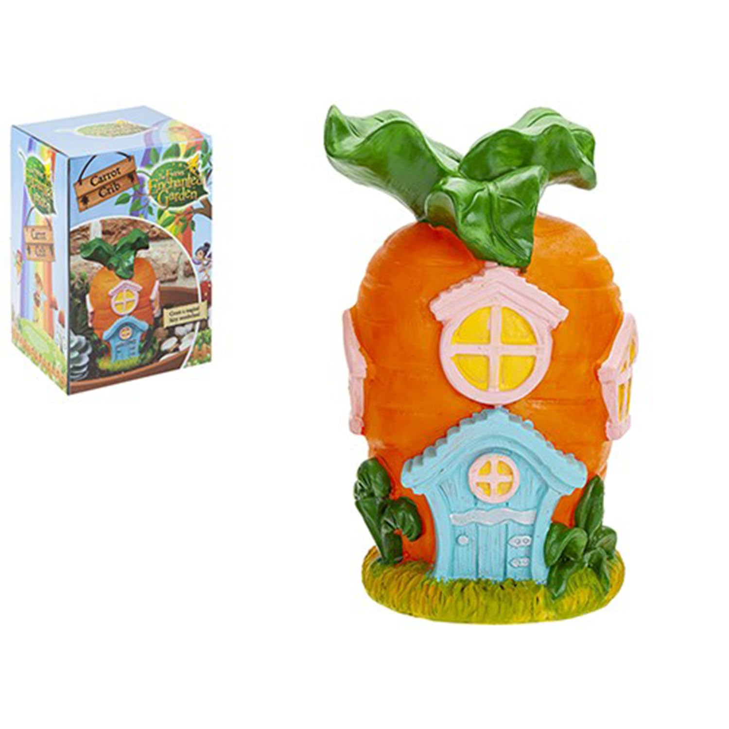 Enchanting Multicolor Secret Fairy Carrot Crib - 12 x 12 x 20cm (1 Pc.) - Adorable Design & Top-quality Materials - Perfect Gift for Kids
