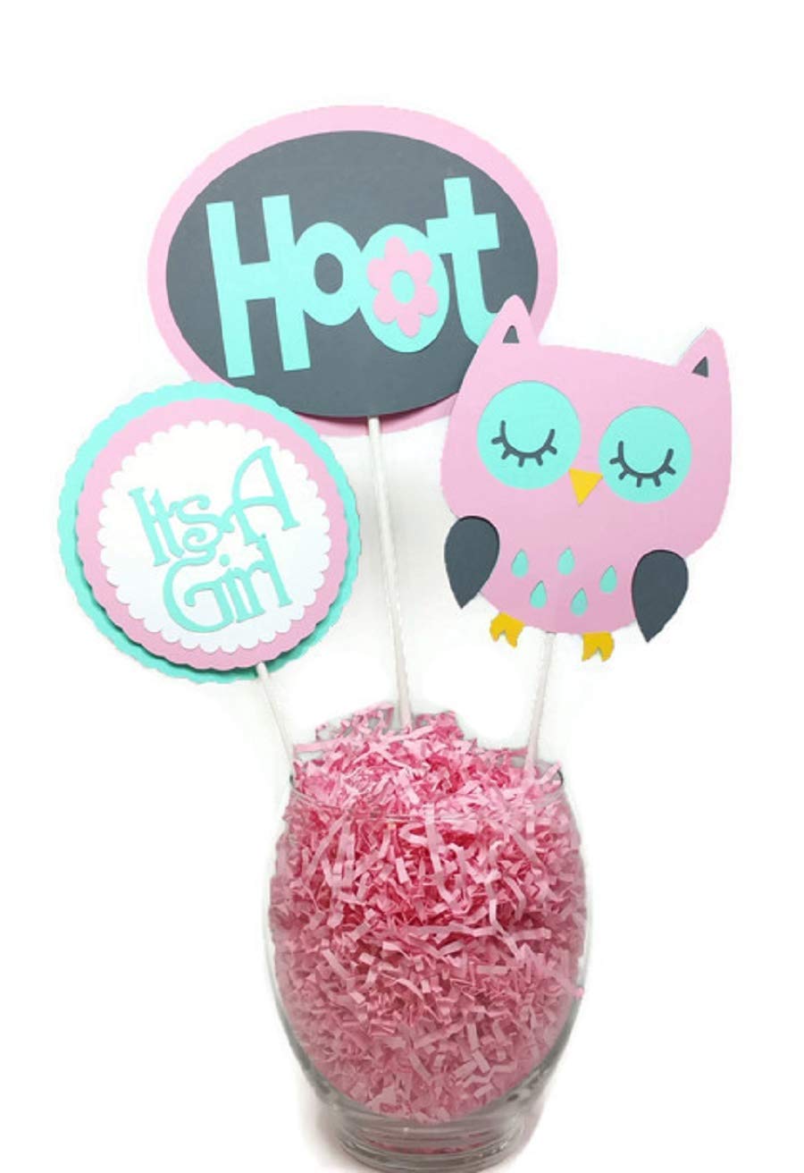 its a girl centerpieces