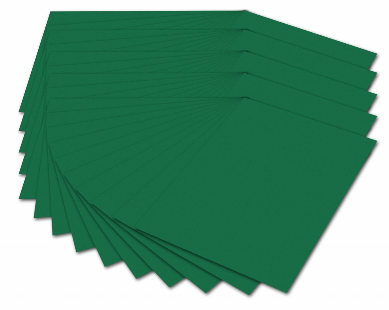 Folia 614/50 58 - Fotokarton 300 g/m², DIN A4, 50 Blatt, tannengrün — image 1