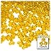 The Crafts Outlet 1,000pc Plastic Transparent Tribeads 10mm Clear Beads
