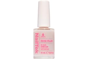 Nail Tek Ridge Filler Formula 3 – Clear Ridge Filler for Nails, Base Coat, Nail Strengthener Polish for Hard & Brittle Nails, 0.5 fl oz