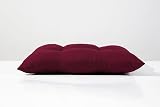 HAMO Dining Chair Seat Pads 4x 38x38 cm Tufted Red Set view 8