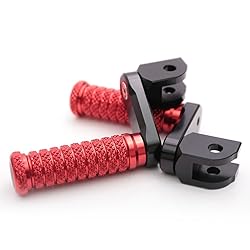 MC MOTOPARTS POLE Red CNC 40mm Extension Riser