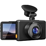 APEMAN Dash Cam 1080P FHD DVR Car Driving Recorder 3" LCD Screen 170° Wide Angle, G-Sensor, WDR, Loop Recording, Night Vision,Motion Detection
