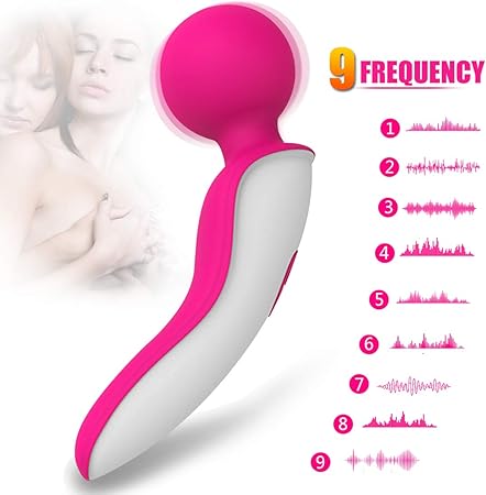 Amazon 強力な振動クリットワンドマッサージャー Usb充電式マジッククリトリアルバイブレーター 防水 Gスポット刺激器オーラルセックスおもちゃ 女性用 Anpmos アダルトグッズ