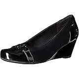 clarks collection women's flores tulip wedge pumps