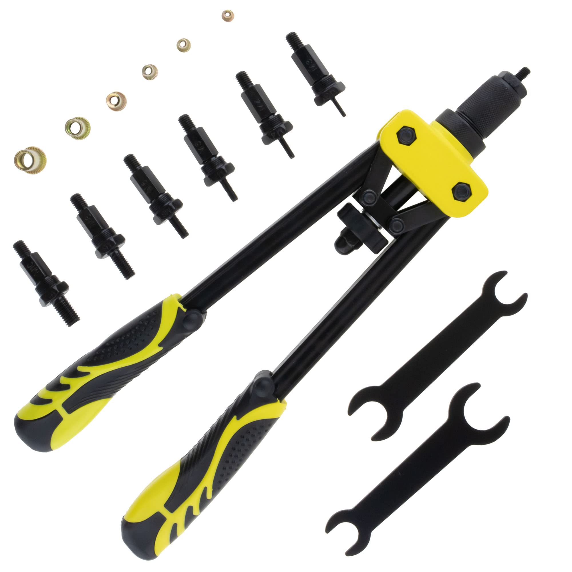 SeKi 17481 Including 150 Pieces Rivet Nuts M3, M4, M5, M6, M8, M10 Rivet Nut Pliers Set Not Included
