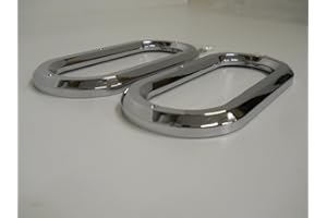 United Pacific 10490B - Clearance Light Bezel - Oval Light Bezel (Bulk