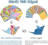 hapray Origami Kit for Kids 6-12 152 Papers 72 Patterns Guiding Book view 3