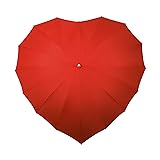 GADGY Love Heart Umbrella - Red