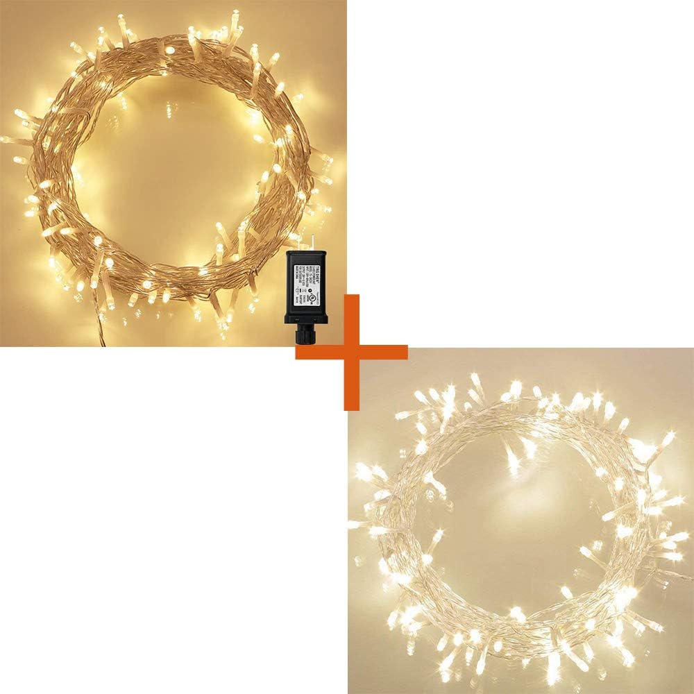 Koopower 100 LED Indoor Plug in Fairy Lights with [Remote] &[Timer