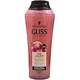 Schwarzkopf Gliss Hair Repair With Liquid Keratin Liquid Silk Shampoo For Brittle, Dull Hair 250Ml