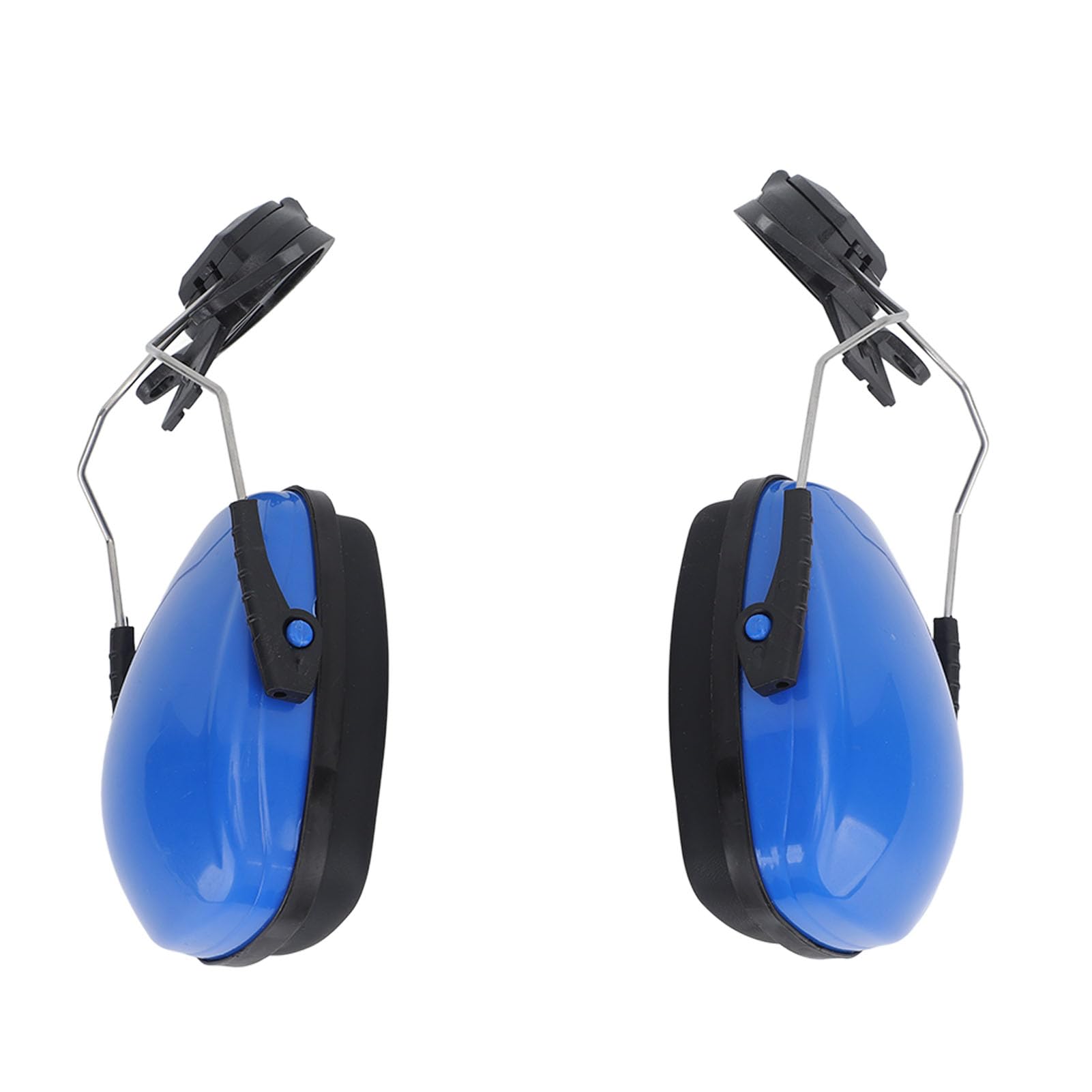 Ear Defenders, Noise Reduction Hard Hat Ear Defenders Noise Cancelling Ear Defenders Compatible with Most Safety Helmets for Working Woodworking(Blue)