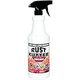 Rust Kutter - Stops Rust and Converts Rust Spots to Leave A Primed Surface Ready to Paint, Professional Rust Repair Manufactured in USA &ndash; Sprayer Included