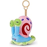 Fuggler SpongeBob 5-Inch Plush Keyring by ZURU, Funny Ugly Monster Bag Clip-on Stuffed Animal, Multiple Characters Available