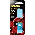 Scotch Restickable Glue Stick, 0.49 oz – Repositionable, Washable, Non-Toxic Adhesive for Crafts and School Projects