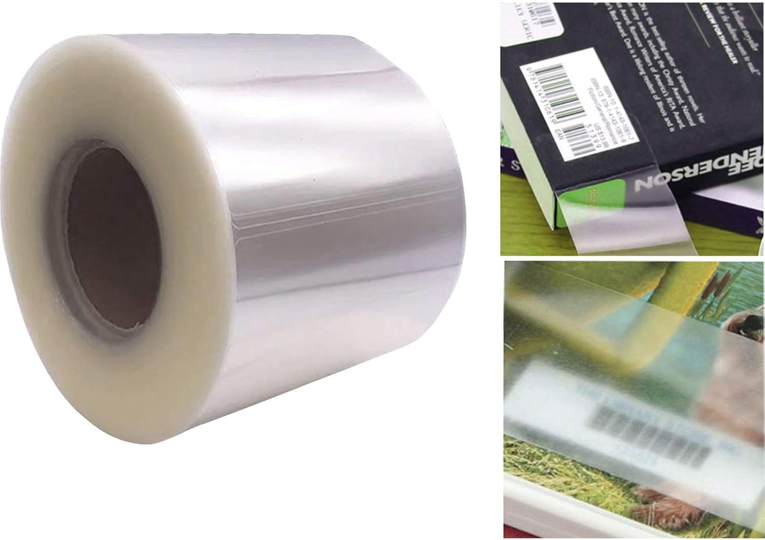 Christmas Clear Label Protector Shields 1 1/2"H x 3 1/2"W Gloss