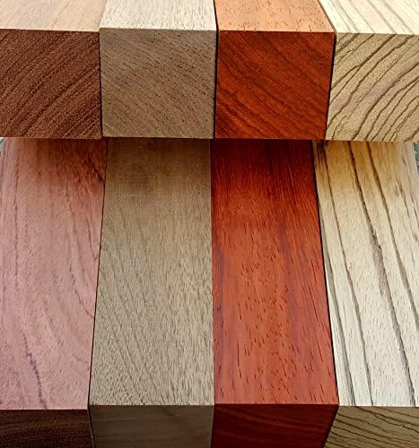 Advanced Whittlers Wood 8 Piece Set By Moss Creek Woodworking