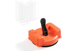 2025 New Heavy Duty Floor Gap Fixer Tool, Laminate Flooring Tools with Enhanced Suction Cup & 7 PCS Sticky Pads for Wood Floo