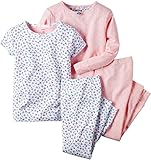 Carter's 4 Piece Pj Set 331g074, Bird Floral