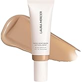 Laura Mercier Tinted Moisturizer Natural Dewy with SPF 30: 24HR+ Hydration, Long Lasting, Sheer to Light, Buildable Coverage, Dewy Finish, Improve Skin Tone and Texture, Skin Tint
