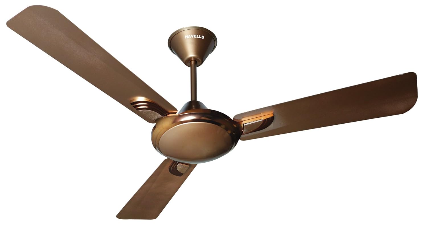Buy Havells Areole 1200mm Decorative Ceiling Fan (Bronze Copper) Online