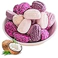 Freeze dried coconut fragrant fruit crispy 10.6oz/300g, coconut fragrant crispy mixed with various flavors, crisp and sweet,