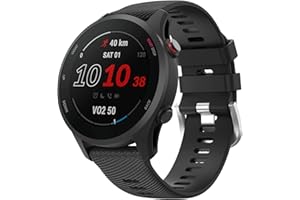 MYSNBKN Compatible with Garmin Vivoactive 4 Band,22mm Quick Release Soft Silicone Watch Band for Garmin forerunner255/255 music/Garmin Venu 2/Garmin Vivoactive 4/Polar Vantage M Smartwatch