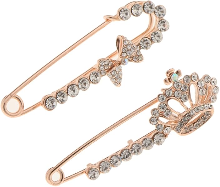 Amazon Com Dolity 2pcs Charm Large Pin Hijab Scarf Shawal Safty Pin