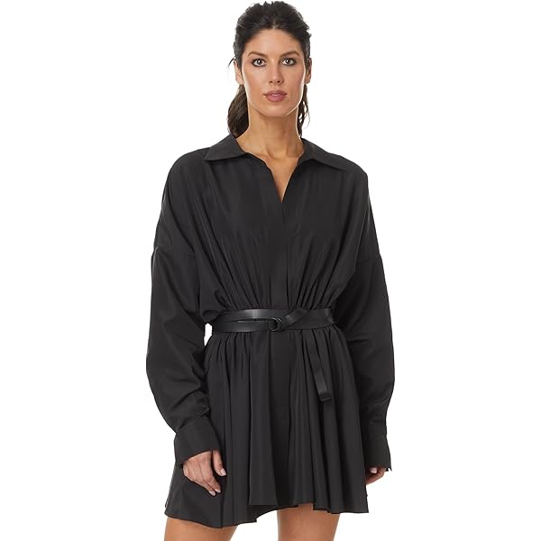 Norma Kamali, Women's, Super Oversized Boyfriend NK Shirt Flared Mini Dress, Snow White, X-Small at Amazon Women's Clothing store Norma Kamali, Women's, Super Oversized Boyfriend NK Shirt Flared Mini Dress, Snow White, X-Small at Amazon Women's Clothing store