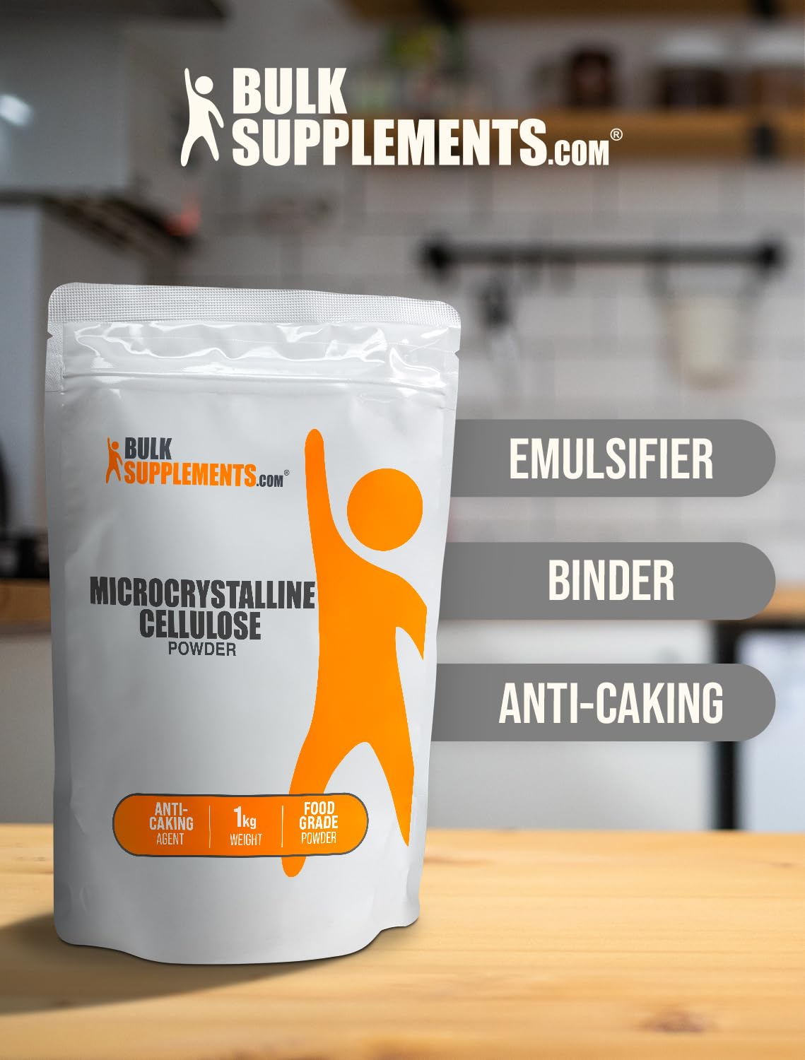 Mua BulkSupplements.com Microcrystalline Cellulose Powder - MCC Powder ...
