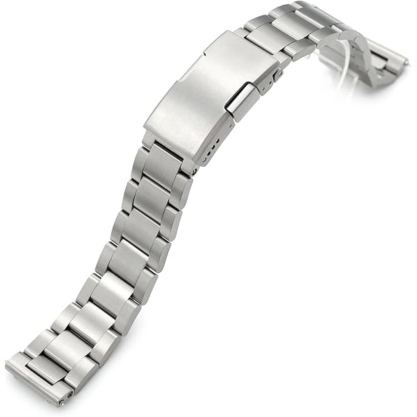 Barrette Pour Bracelet Montre Argenté à Rivet Pression 22 Mm