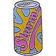 Futurama Slurm Soft Drink Can Slurms McKenzie Highly Addictive Animated Comedy TV Show 1.2" Enamel Pin Badge