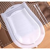 2pcs Silicone Kneading Bag, Reusable Dough Bag | Food Grade Material, Bread, Pastry, Pizza, Corn Tortilla Flour Mixing, Preservation Bag,reusable sourdough bread bag