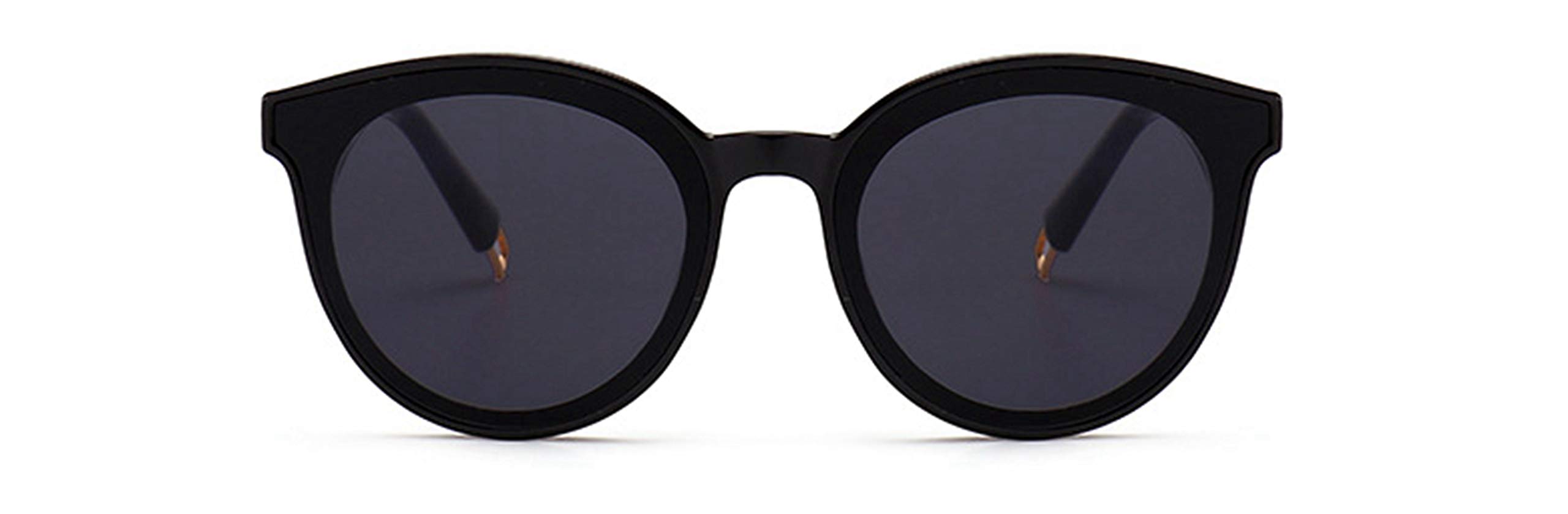 Polarized Driving Unisex Classic Men Vintage Retro UV400 Sunglasses for Women (BLACK)