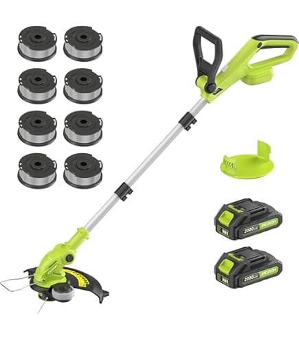 Amazon.com : SUNCHERS 12-inch 20V Cordless String Trimmer with