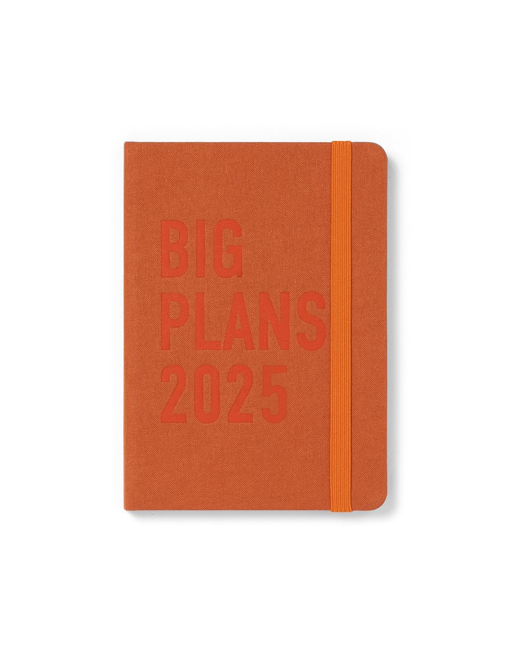 Letts of London Big Plans A6 week to view 2025 diary - rust
