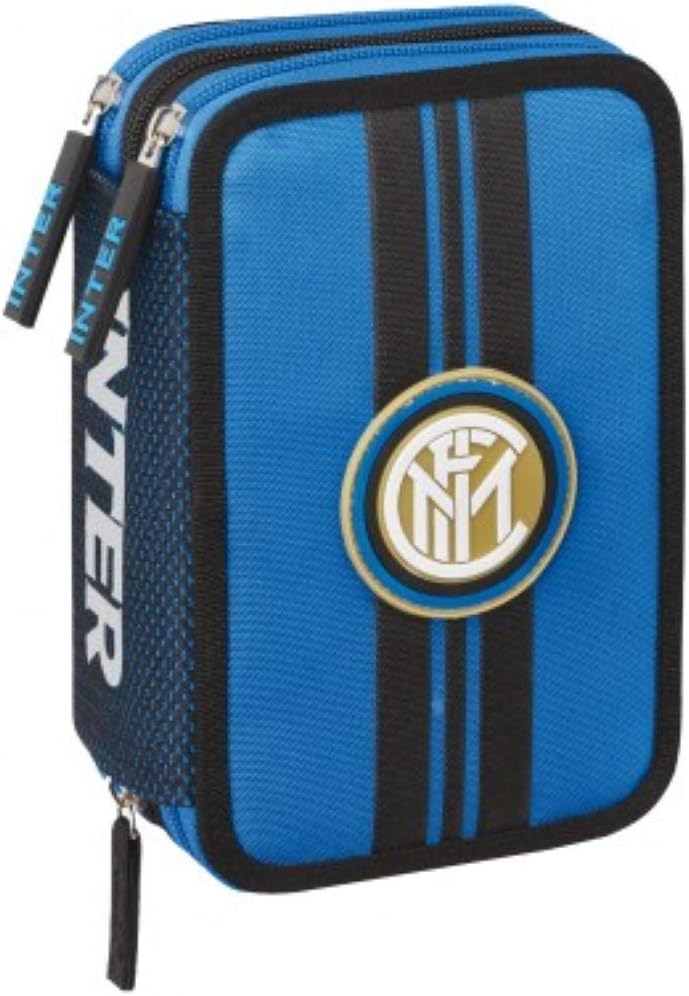 Portapranzo Ufficiale Inter - Per Scuola, Spiaggia E Sport, Blu Nerazzurro, 14x20x6.5cm - Foto 7