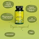 Vegavero Organic Oregano Oil Capsules 90 mg Carvacrol 3 mg Thymol Vegan 90 view 2
