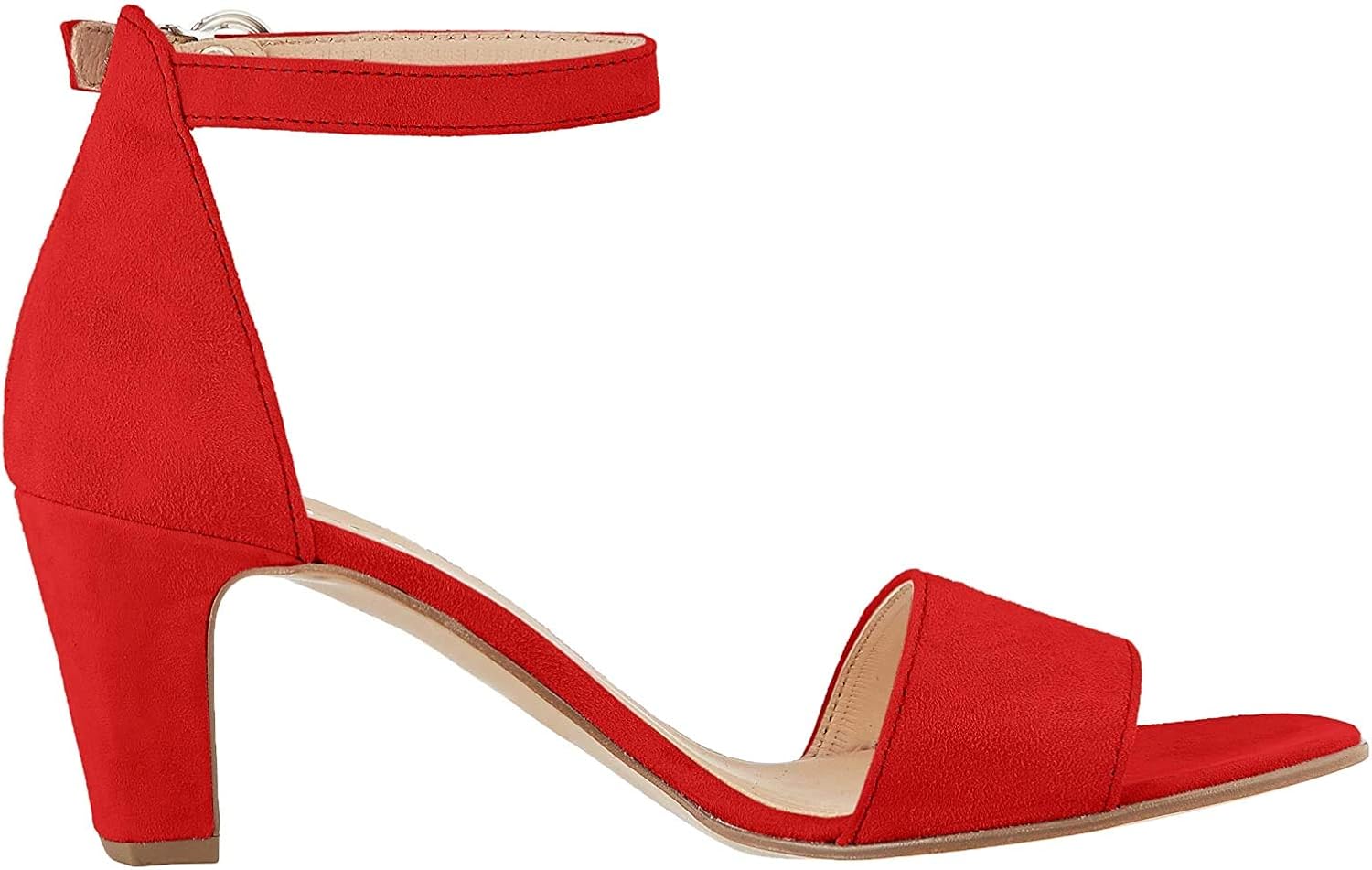 gabor red sandals
