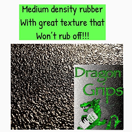 Anti slip grip tape for iPhone tablets computer gun pistol phone case guitar pick and more many sizes shapes and colors for non slip grippy tape sticker decal nonskid decal (black, 13 pk rectangles)