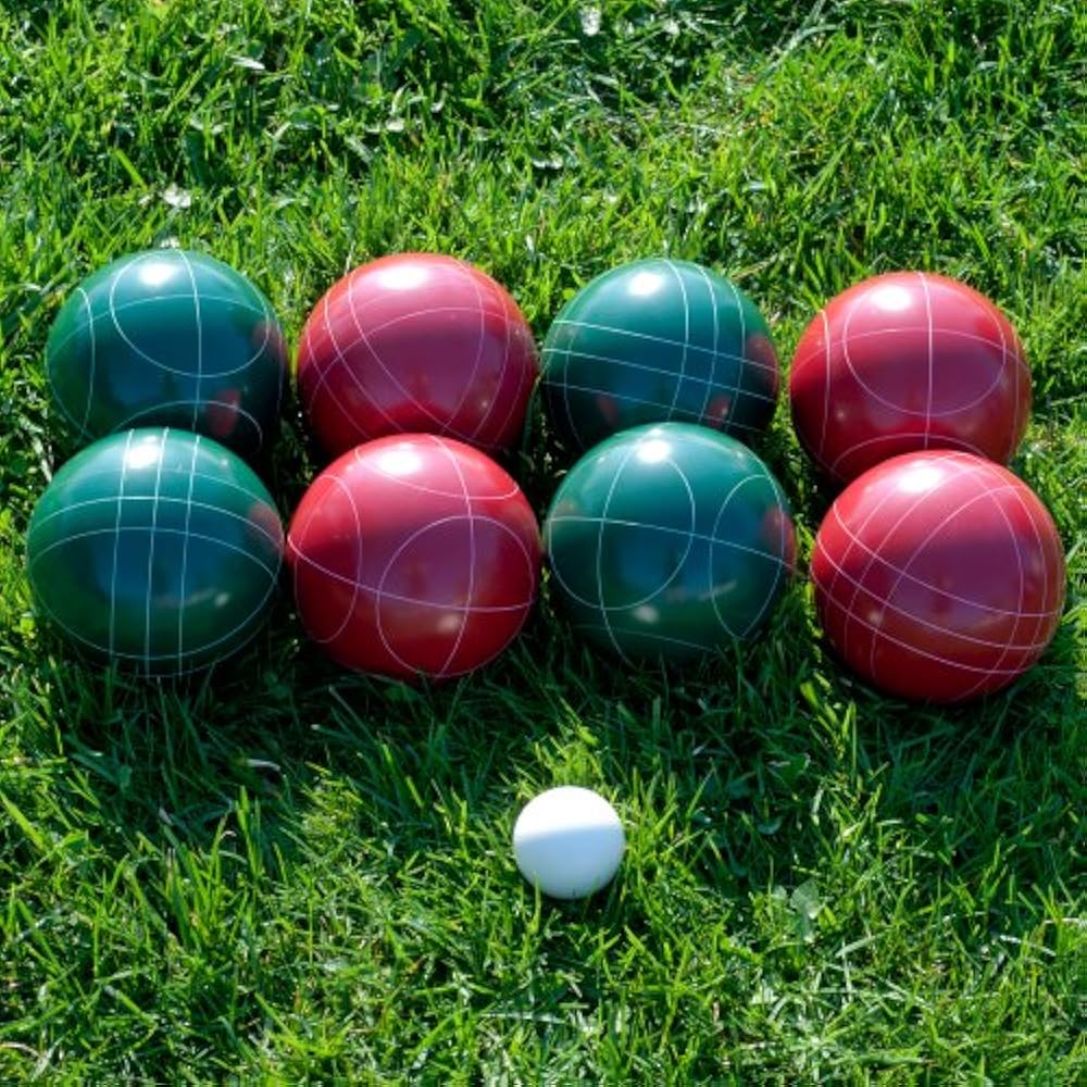 Bocce Ball Set Regulation Outdoor Family Game Backyard, Lawn, Beach