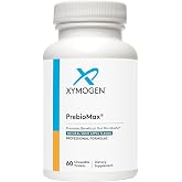XYMOGEN PrebioMax, Natural Sour Apple, 60 Tablets | Xylooligosaccharide Prebiotic Fiber, Digestive and Microbiome Support, Chewable Tablets, Vegan and Non-GMO